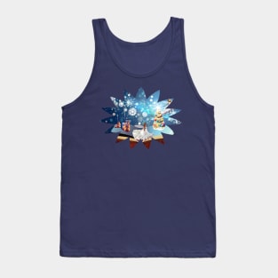 Christmas Magic Book with fairy Tank Top